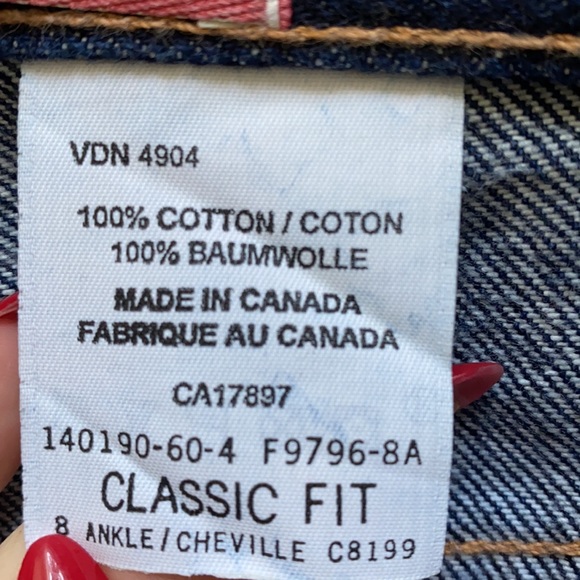 Gap Blue Jeans Highrise Classic Fit Jeans - Picture 6 of 6